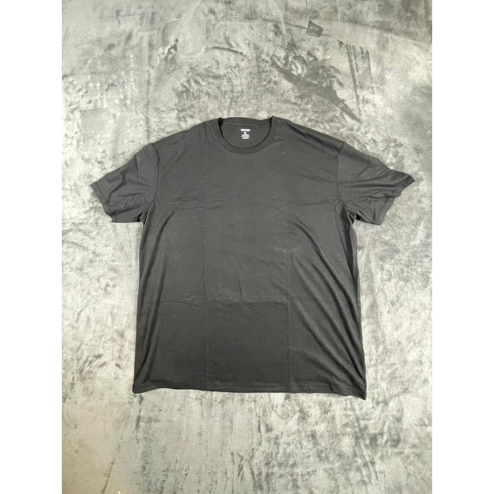 True Classic Mens Crew Neck Short Sleeve T-Shirt Black 2XL TCT4000BLACK2XL